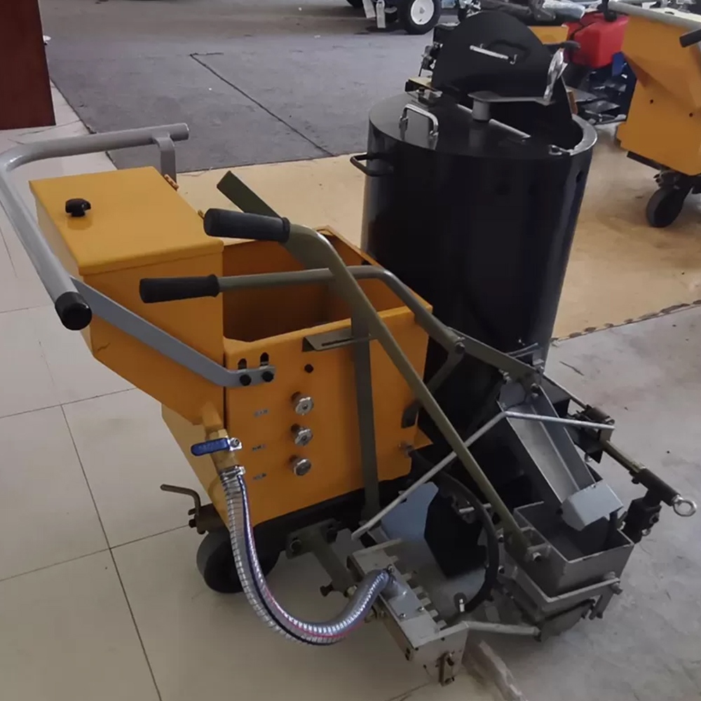 Máquina de marcado de carretera termoplástica