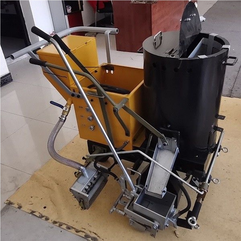 Máquina de marcado de carretera termoplástica