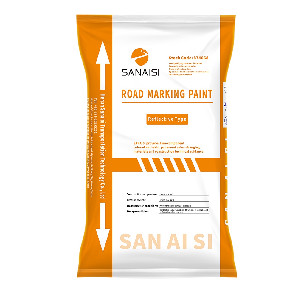 Reflective Thermoplastic Road Marking Paint