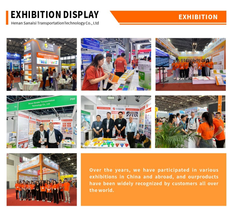 Sanaisi Showcases Road Marking Solutions at International Industry Exhibitions
