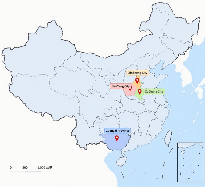 Four Production Bases Supporting Stable Supply