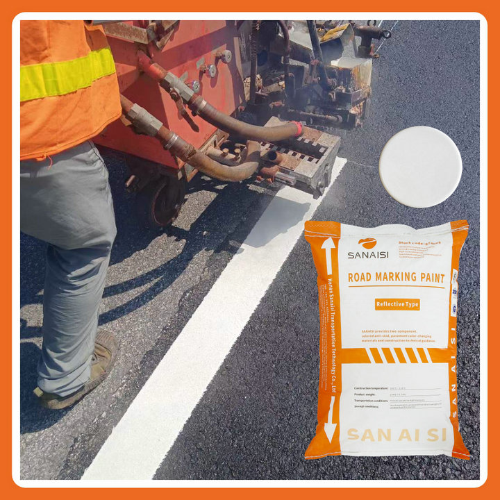 AASHTO M249 Strong Adhesion Reflective Thermoplastic Road Marking Material